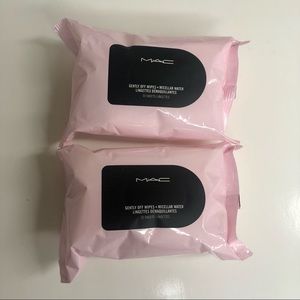 SET OF 2 MAC Cosmetics Gently Off Wipes